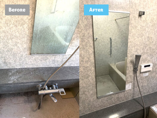 初めてお風呂掃除をプロの方に頼みました＊お客様の声＊