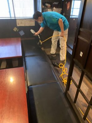 居酒屋さんに光触媒コーティング