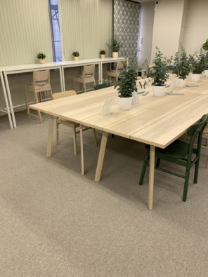 【床タイルカーペット貼り替え】